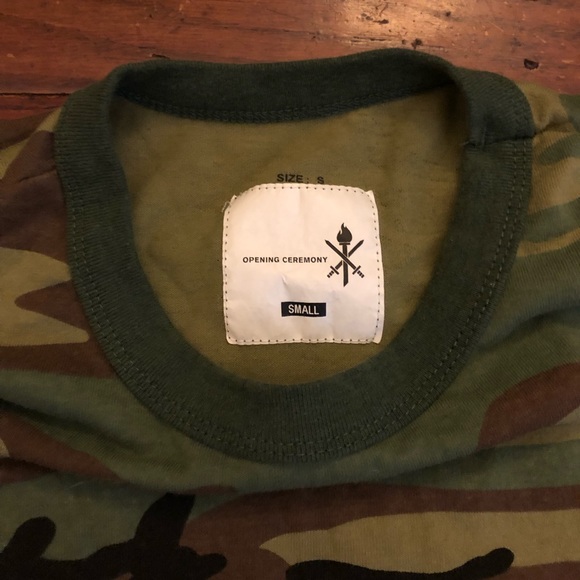 Opening Ceremony (small) camo tee - Picture 3 of 3